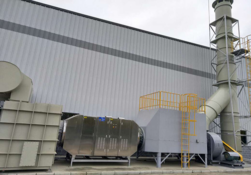 印刷厂有机废气处理方案(图1) 印刷厂有机废气处理方案(图1)